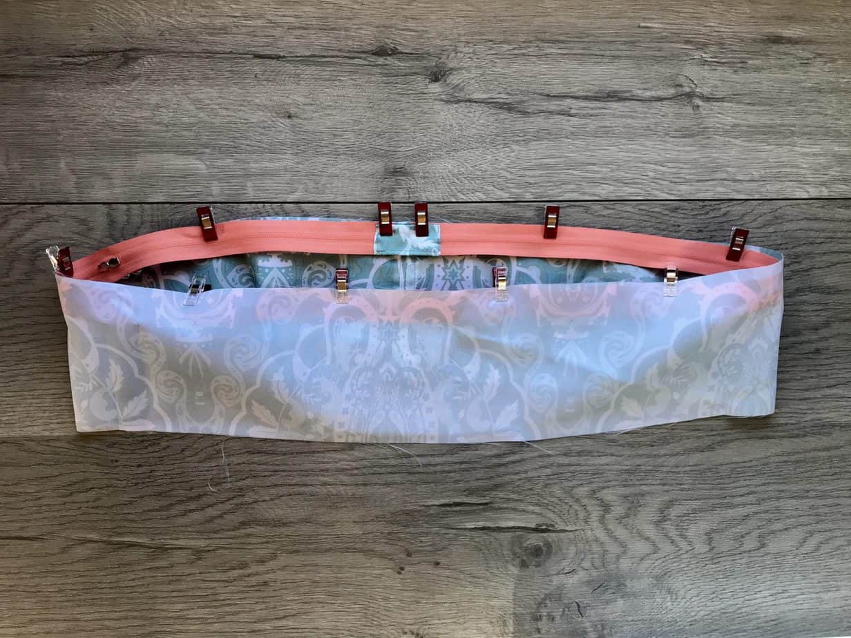 Packing Cubes Pattern with 3 Sizes (Shower Curtain Upcycle