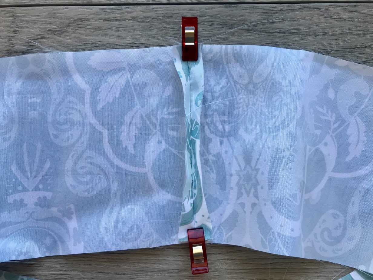 Packing Cubes Pattern with 3 Sizes (Shower Curtain Upcycle