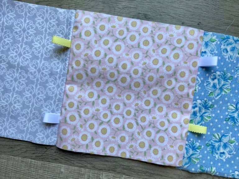 Large Baby Block Rattle – Beginner Sewing Projects – Beginner Sewing ...