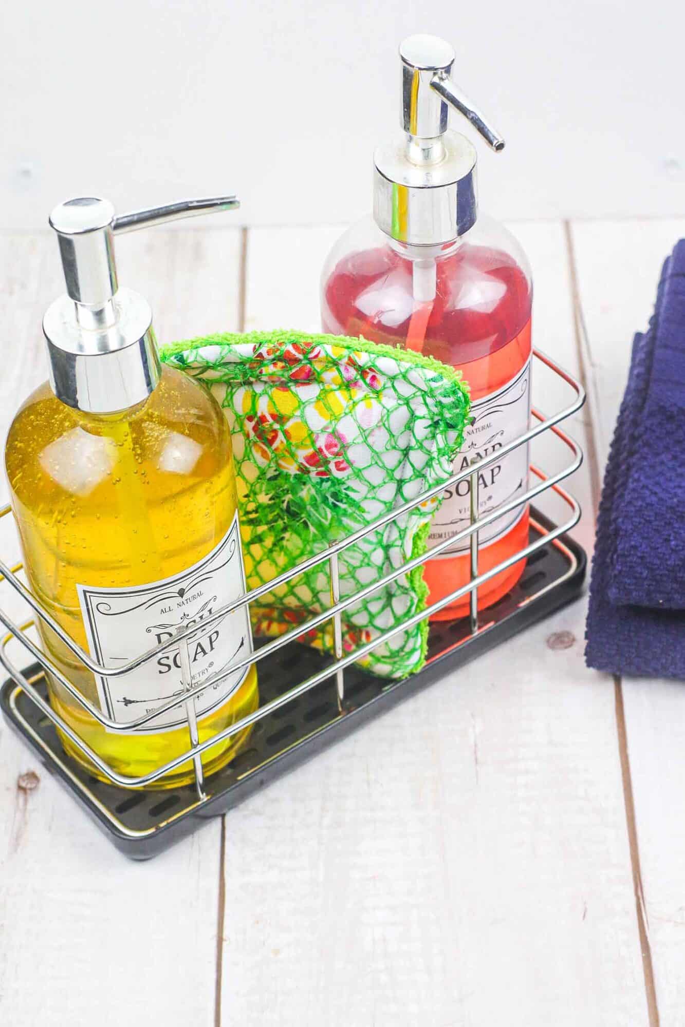 How To Make Reusable Dish Sponges The Easy Way! Beginner Sewing Projects