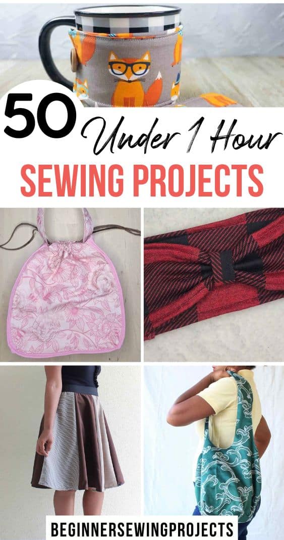 50 under 1 hour sewing projects